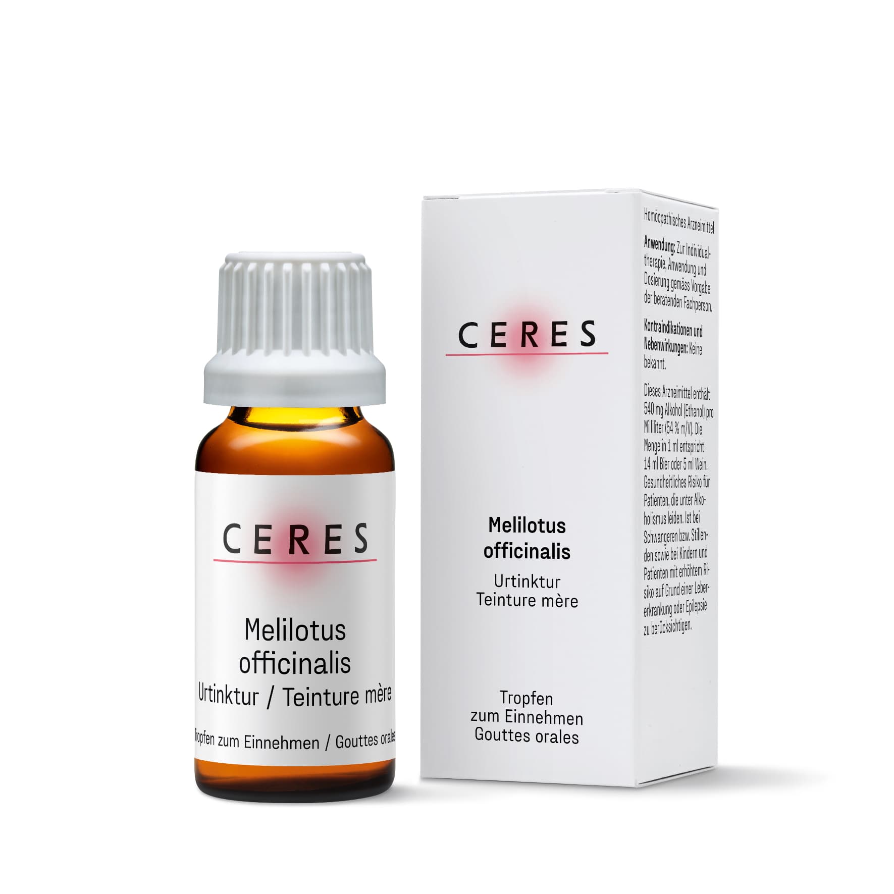 Melilotus officinalis Urtinktur Packshot