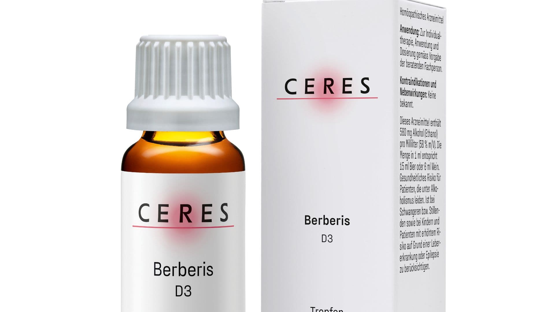 Berberis D3, D6 Packshot