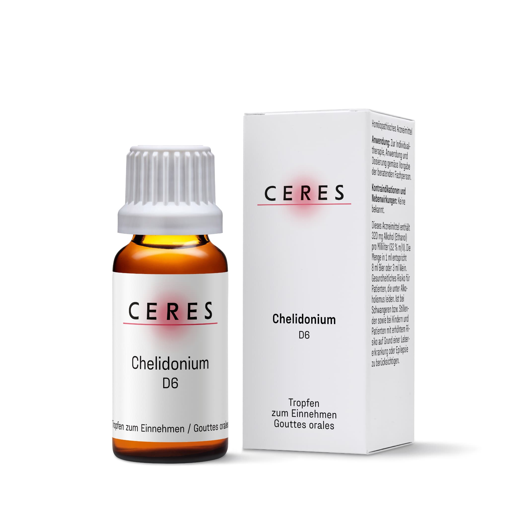 Chelidonium D4, D6, D8 Packshot