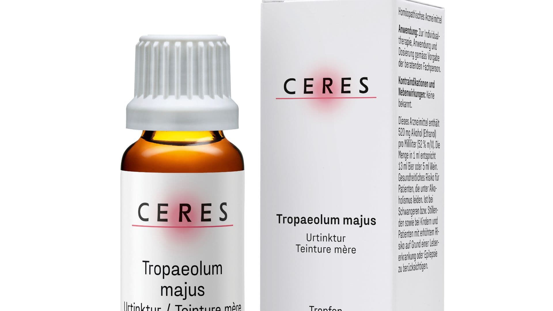 Tropaeolum majus Urtinktur Packshot