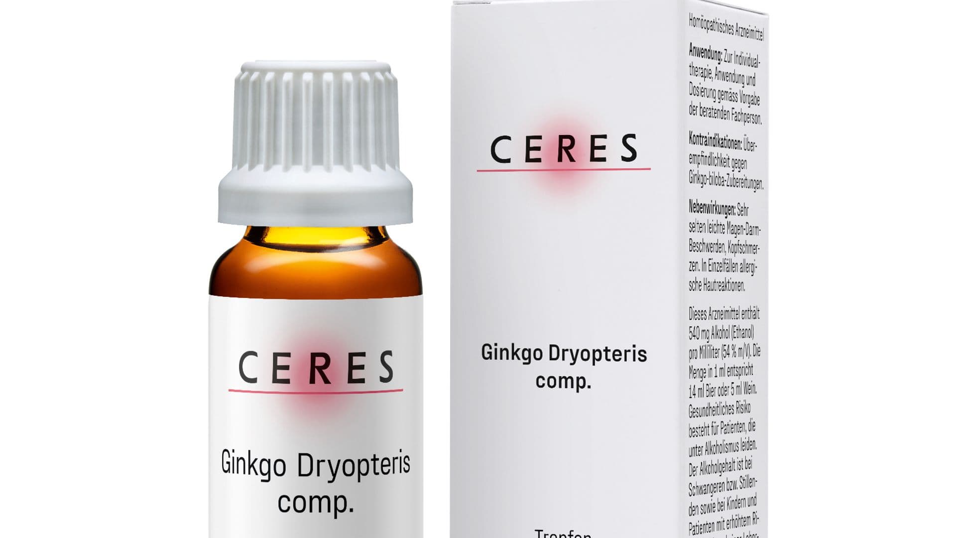 Ginkgo Dryopteris comp. Packshot