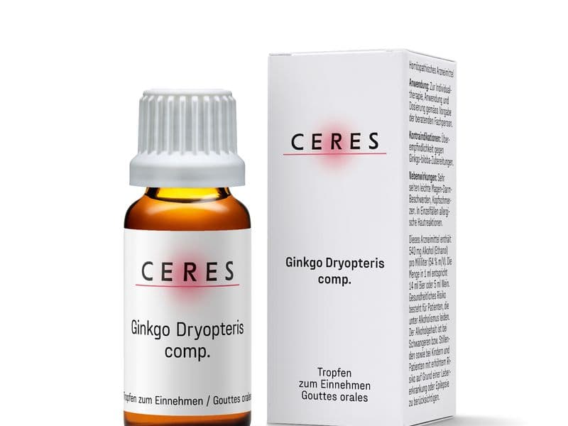 Ginkgo Dryopteris comp. Packshot